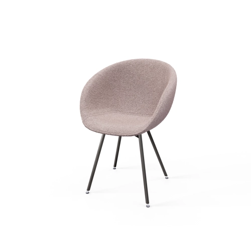 Krzesło KR-501 Ruby Kolory Tkanina Abriamo 11 Boucle Design Italia 2025-2030